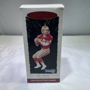 1995 Hallmark Keepsake Ornament Joe Montana Football Legends Collector's Series